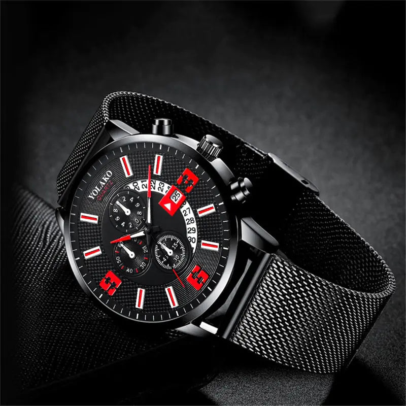 Men’s Fashion Calendar Watch