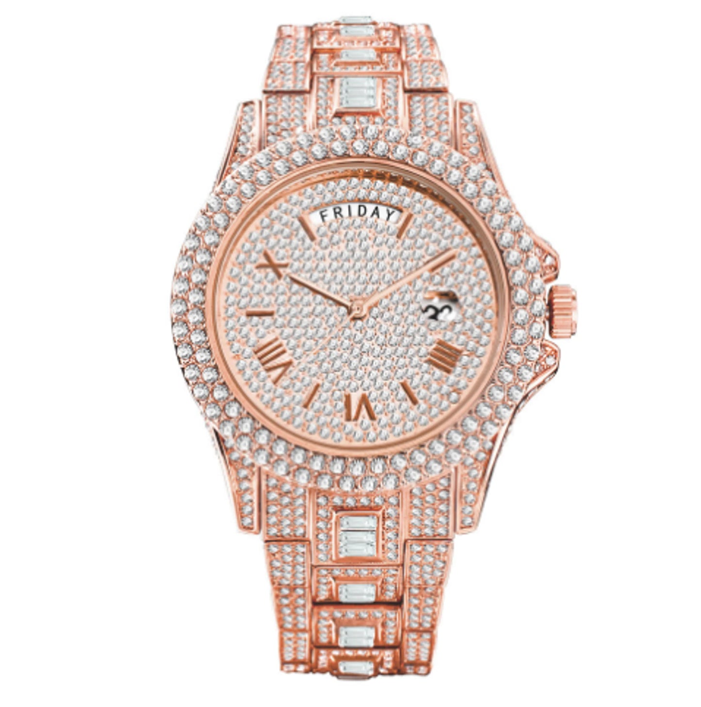 Diamond Quartz Watch