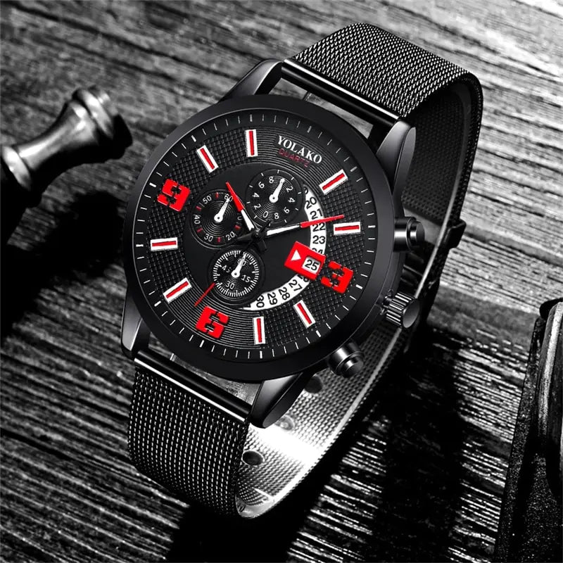 Men’s Fashion Calendar Watch