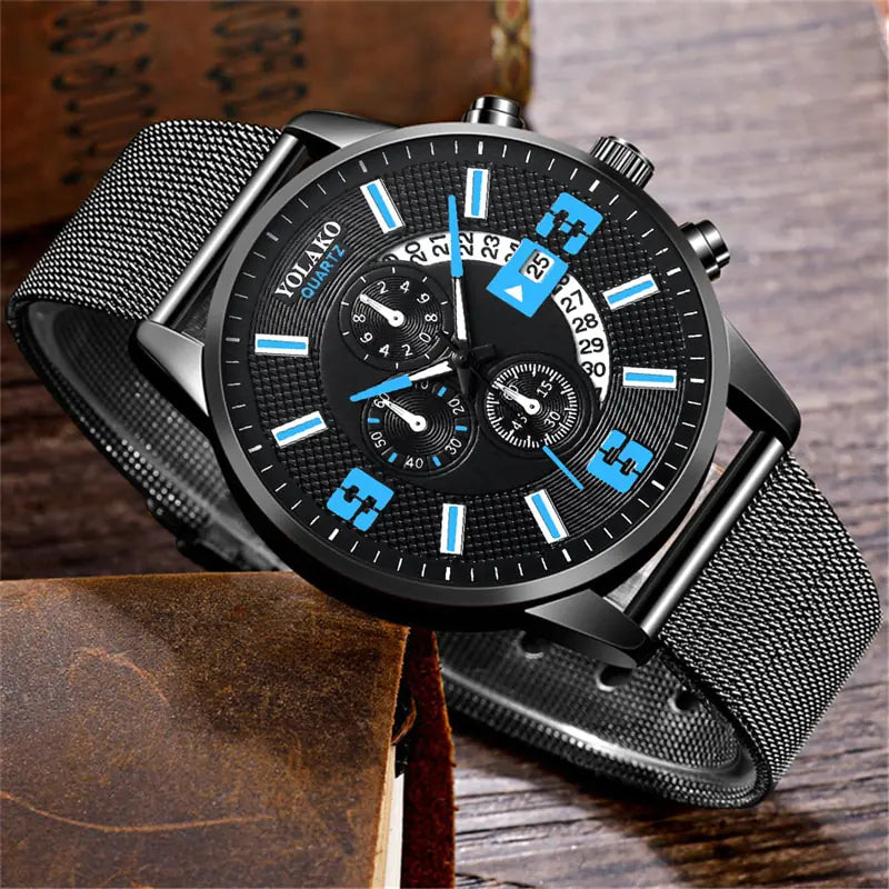 Men’s Fashion Calendar Watch