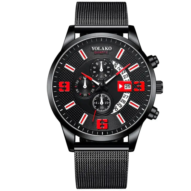 Men’s Fashion Calendar Watch