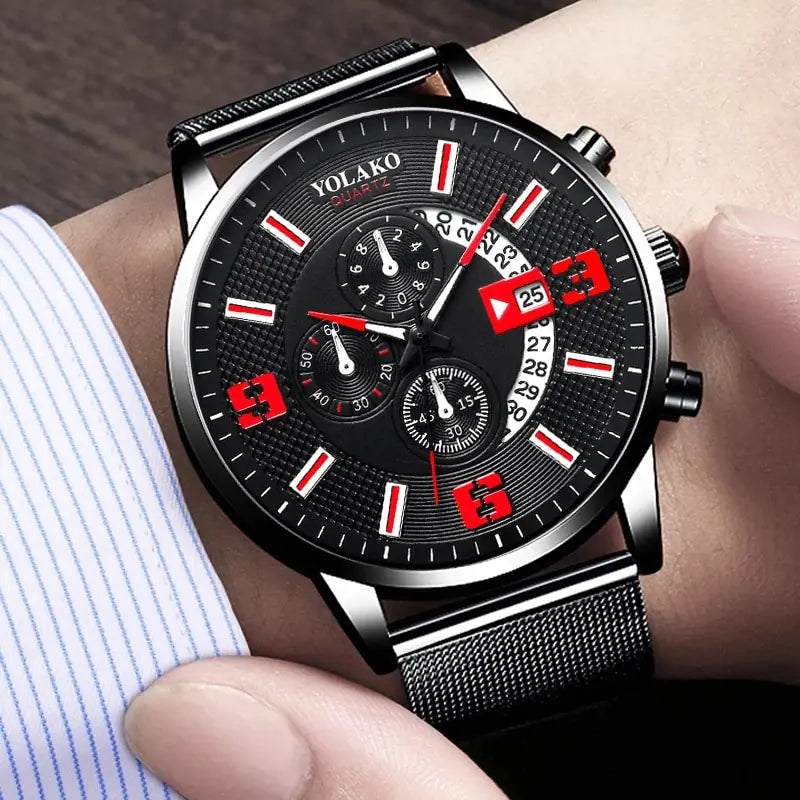 Men’s Fashion Calendar Watch