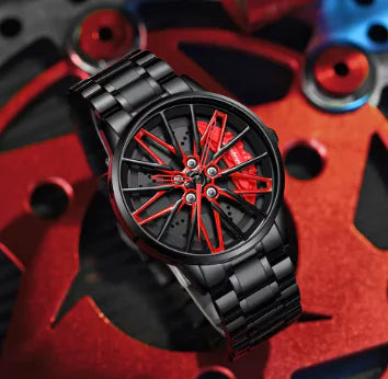 360° Rotating Wheel Watch